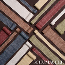Load image into Gallery viewer, Schumacher Tweed Tape Wide Trim 86213 / Ivory