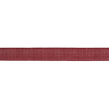 Load image into Gallery viewer, Schumacher Tweed Tape Wide Trim 86215 / Red