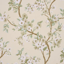 Load image into Gallery viewer, Schumacher Cherry Blossom Fabric 86220 Citron