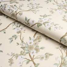 Load image into Gallery viewer, Schumacher Cherry Blossom Fabric 86220 Citron
