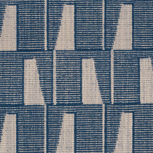 Load image into Gallery viewer, Schumacher Gaetan Performance Fabric 86420 / Indigo