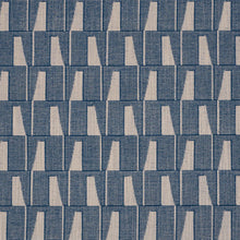 Load image into Gallery viewer, Schumacher Gaetan Performance Fabric 86420 / Indigo