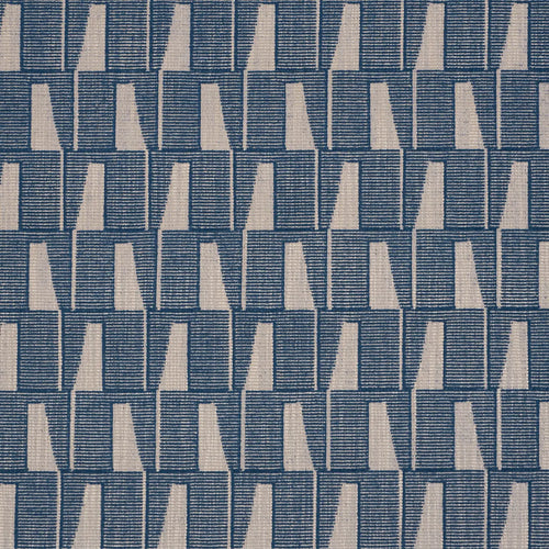 Schumacher Gaetan Performance Fabric 86420 / Indigo