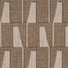 Load image into Gallery viewer, Schumacher Gaetan Performance Fabric 86421 / Chocolate