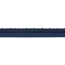 Load image into Gallery viewer, Schumacher Henley Cotton Cord Trim 86515 / Navy