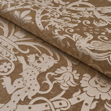 Load image into Gallery viewer, Schumacher Dougal Damask Fabric 86591 Wheat
