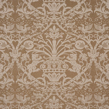 Load image into Gallery viewer, Schumacher Dougal Damask Fabric 86591 Wheat