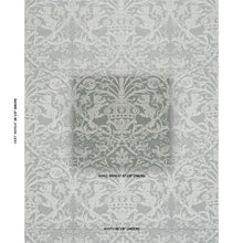 Load image into Gallery viewer, Schumacher Dougal Damask Fabric 86592 Mist