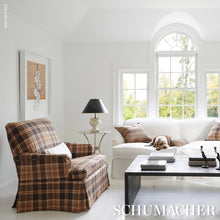 Load image into Gallery viewer, Schumacher Harris Merino Plaid Fabric 86611 Spice