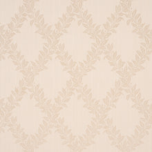 Load image into Gallery viewer, Schumacher Tyninghame Trellis Fabric 86642 Ivory