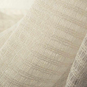 118” Wide Semi Sheer Oyster Cream Open Weave Drapery Fabric FB