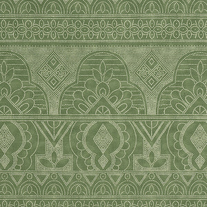 Set of Two Made to Order Thibaut Medinas Side Drapery Panels
