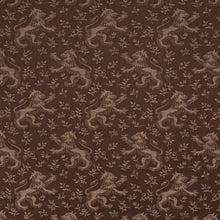 Load image into Gallery viewer, Schumacher Ewan's Beasts Fabric 87542 Brown