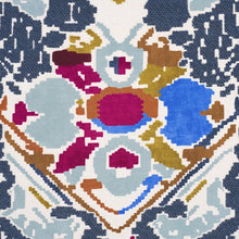 Load image into Gallery viewer, Schumacher Reversible Digital Damask Fabric 87552 Denim