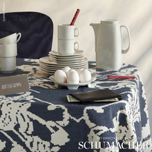 Load image into Gallery viewer, Schumacher Reversible Digital Damask Fabric 87552 Denim