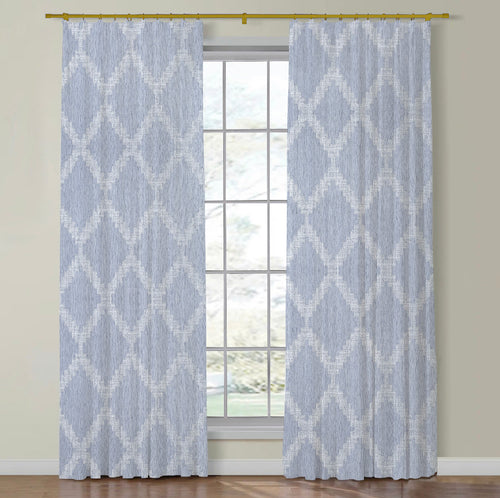  Thibaut HARLOW SHEER Side Drapery Panels