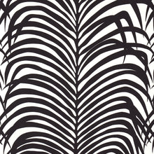 Load image into Gallery viewer, Pair of Custom Made Schumacher Zebra Palm Pillow Covers - Both Sides