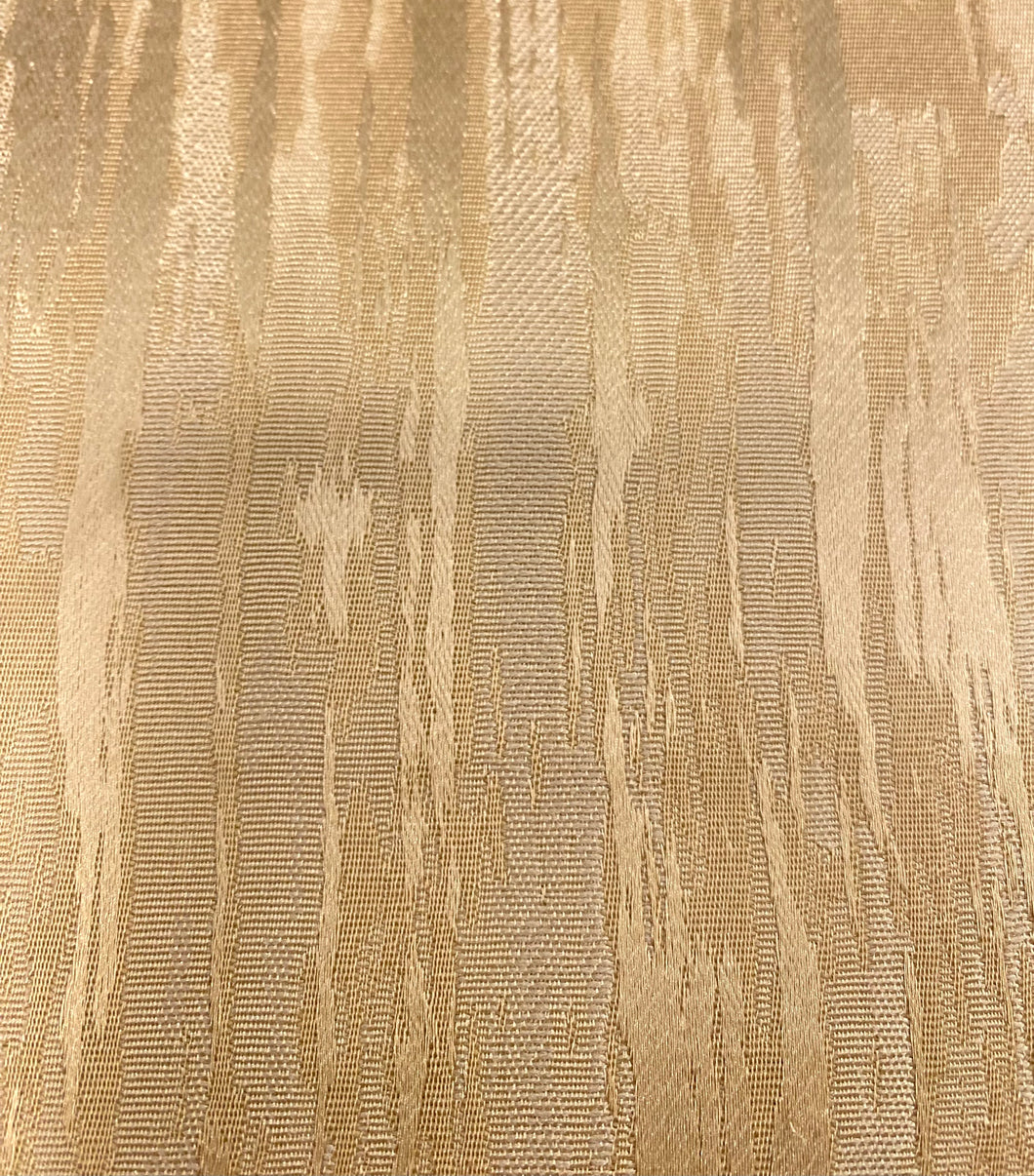 Sunset Beige Abstract Drapery Fabric