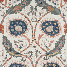 Load image into Gallery viewer, Set of Two Made to Order Thibaut Lewis Side Drapery Panels