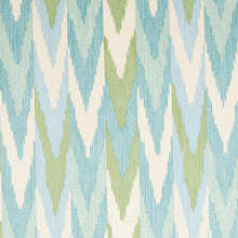 Load image into Gallery viewer, Pair of Custom Made Schumacher Kashgar Velvet Ikat Pillow Covers - Both Sides