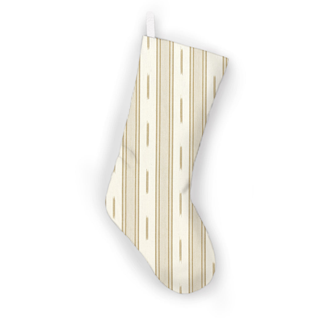 Thibaut Odeshia Stripe Christmas Stocking