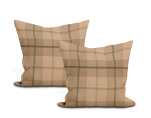 Load image into Gallery viewer, Schumacher Montana Wool Plaid Pillow Cover