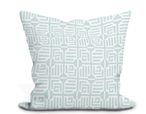 Thibaut Labyrinth Velvet Pillow