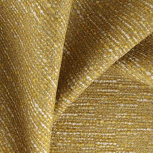 Load image into Gallery viewer, Stain Resistant Heavy Duty MCM Mid Century Modern Tweed Chenille Mustard Grey Cream Upholstery Fabric FB