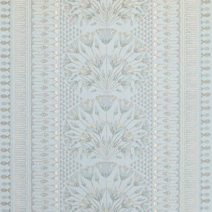 Set of Two Made to Order Thibaut Cairo Side Drapery Panels