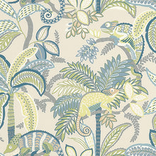 Load image into Gallery viewer, Set of Two Made to Order Thibaut Iggy Indoor Outdoor Side Drapery Panels