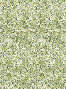 Linen Viscose Cream Green Chartreuse Floral Upholstery Drapery Fabric FB