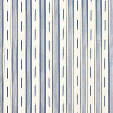 Load image into Gallery viewer, Set of Two Made to Order Thibaut Odeshia Stripe Side Drapery Panels