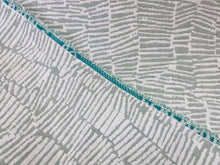 Load image into Gallery viewer, Perennials Rose Tarlow Bramblewood Patina Geometric Abstract Sage Green Indoor Outdoor Upholstery Fabric