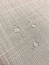 Load image into Gallery viewer, 1.7 Yard Designer Indoor Outdoor Off White Grey MCM Mid Century Modern Tweed Upholstery Fabric WHS 4639