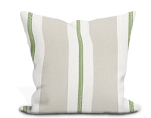 Load image into Gallery viewer, Thibaut Alden Stripe Embroidery Pillow