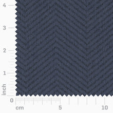 Load image into Gallery viewer, InsideOut Performance Water &amp; Stain Resistant Navy Blue Herringbone Chenille Upholstery Fabric