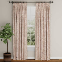 Load image into Gallery viewer, Heavy Duty Rusty Brown Cream Cotton Linen Ethnic Geometric Upholstery Fabric