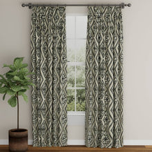 Load image into Gallery viewer, Heavy Duty Mustard Brown Cream Black Mudcloth Ethnic Geometric Upholstery Fabric
