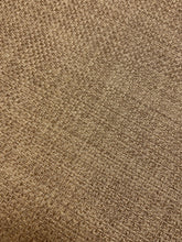 Load image into Gallery viewer, 1.6 Yard Designer Water &amp; Stain Resistant Taupe Brown MCM Mid Century Modern Tweed Upholstery Fabric WHS 4629