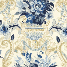 Load image into Gallery viewer, Pair of Custom Made Schumacher Aylesbury Vase Print Pillow Covers - One Side