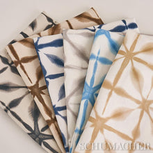 Load image into Gallery viewer, Pair of Custom Made Schumacher Andromeda Linen Pillow Covers - Both Sides