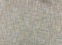 Load image into Gallery viewer, Designer Water and Stain Resistant Beige SteelGrey Blue Cream MCM Tweed Upholstery Fabric