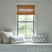 Load image into Gallery viewer, Pair of Custom Made Schumacher Santa Monica Ikat Pillow Covers - Both Sides
