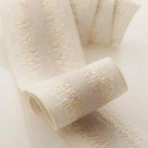 2" Wide Ivory Beige Drapery Tape Trim