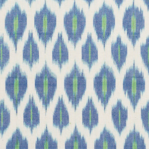 Pair of Custom Made Schumacher Presidio Ikat Pillow Covers - Both Sides