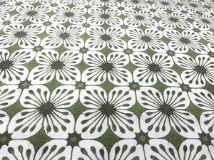 1.75 Yard Quadrille China Seas Barbados Batik Jungle Brown on Vellum Suncloth Indoor Outdoor Fabric
