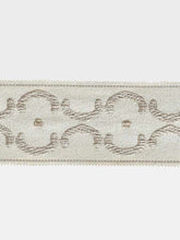 Load image into Gallery viewer, 1.75&quot; Wide Beige Taupe Drapery Tape Trim