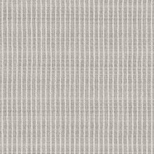 Load image into Gallery viewer, 118” Wide Semi Sheer Milky White Fine Stripe Drapery Fabric FB