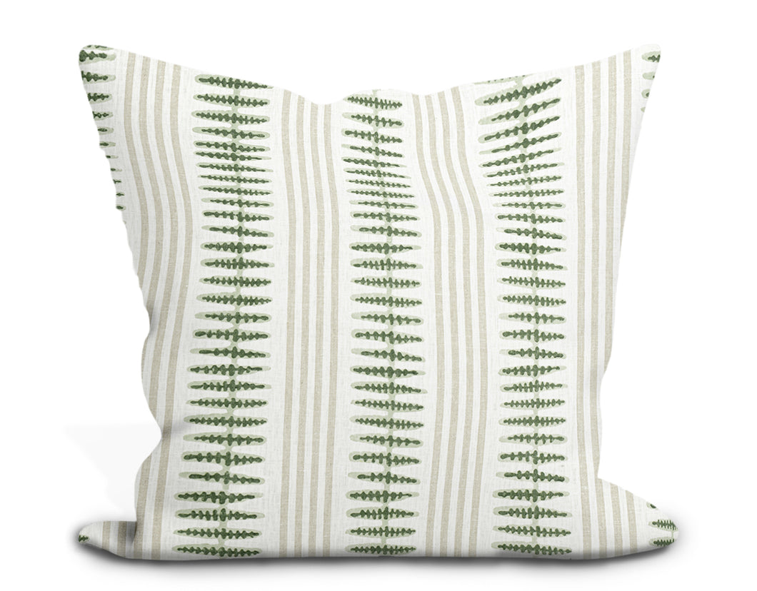 Thibaut Indo Stripe Pillow