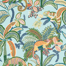 Load image into Gallery viewer, Set of Two Made to Order Thibaut Iggy Indoor Outdoor Side Drapery Panels